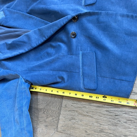 Talbots Double Breasted Corduroy Blazer Size 12P - Picture 9 of 14